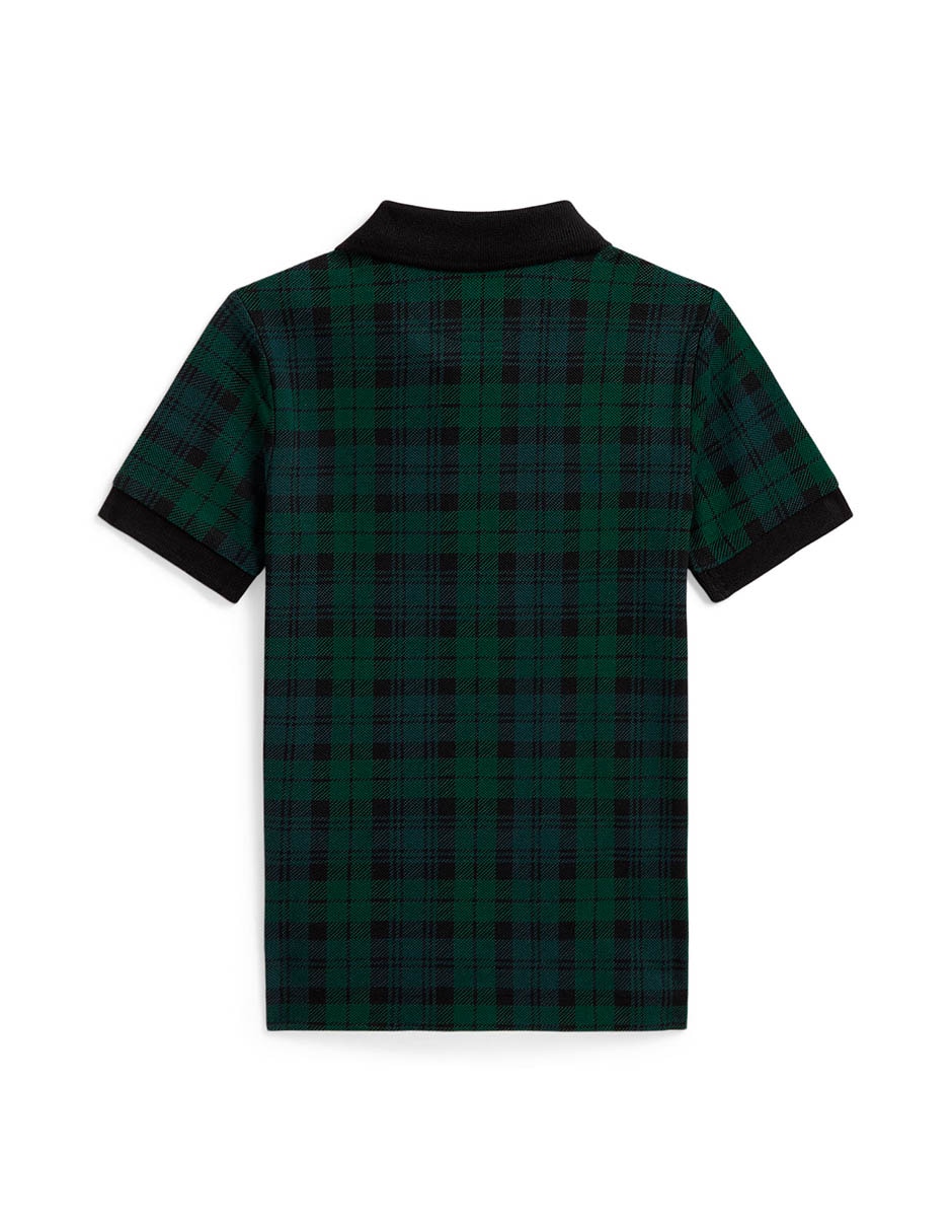 Playera tipo polo para niño 2