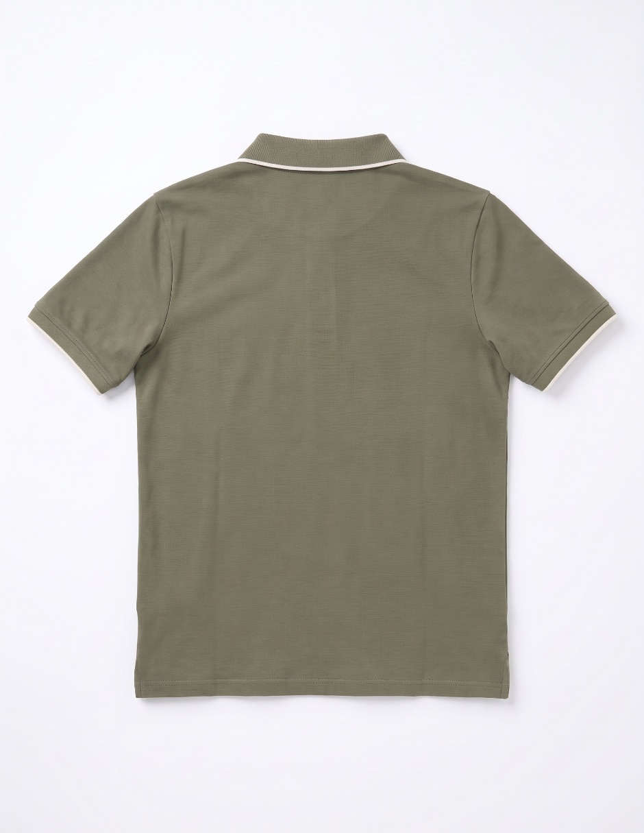 Playera tipo polo para niño 4