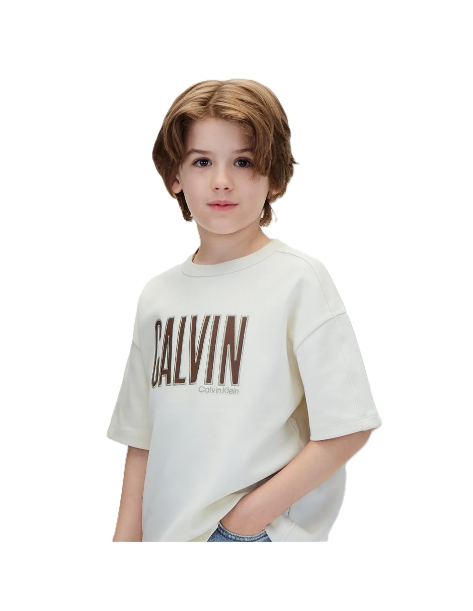 Playera manga corta para niño Playera manga corta para niño