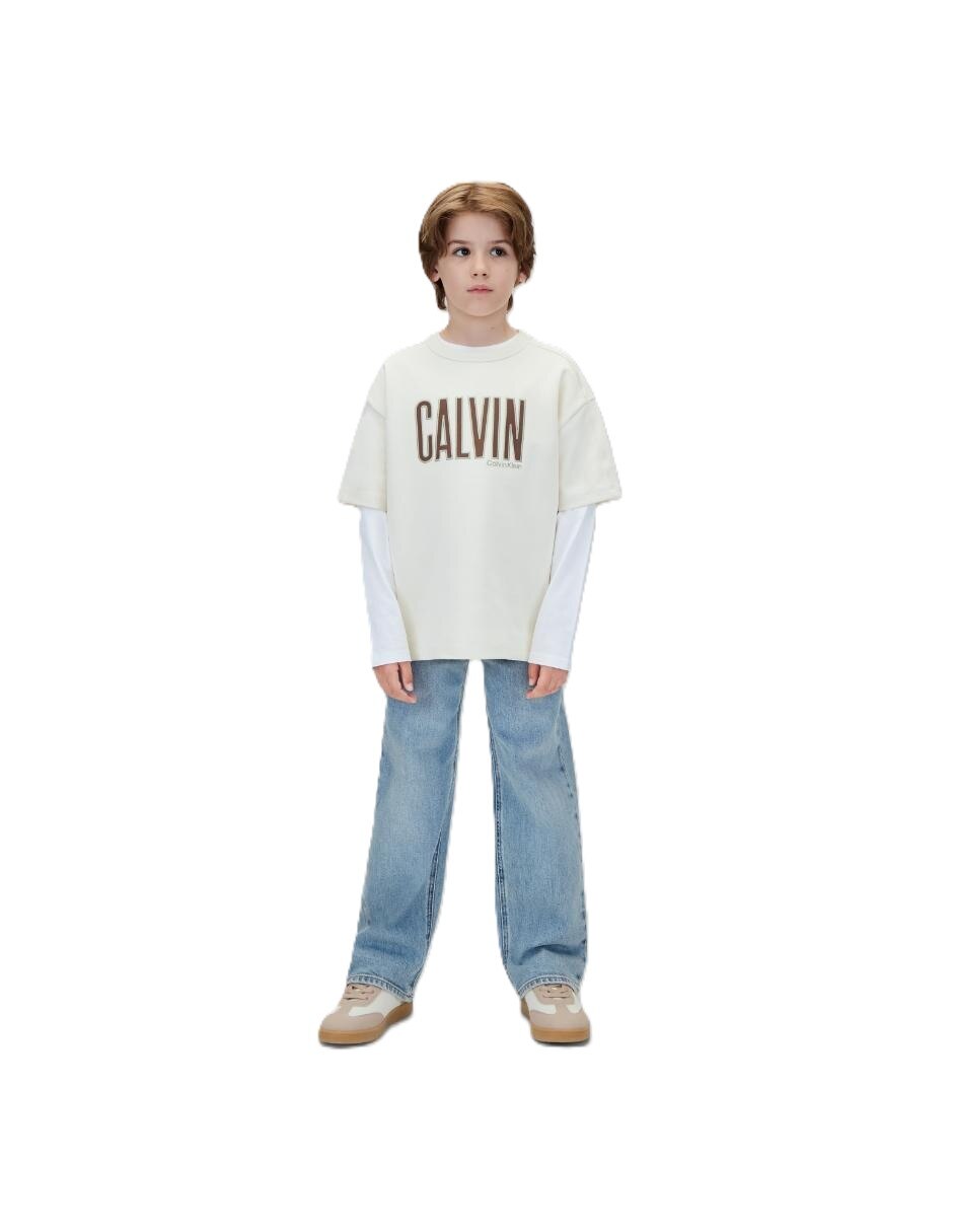 Playera manga corta para niño 3