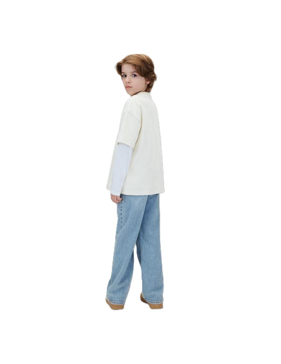 Playera manga corta para niño 5