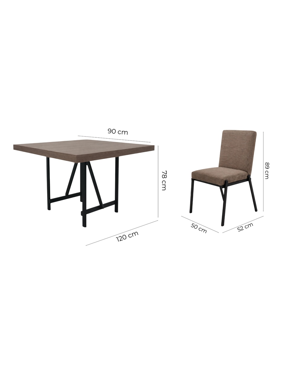 Comedor Zenta + Zenta para 4 personas 14